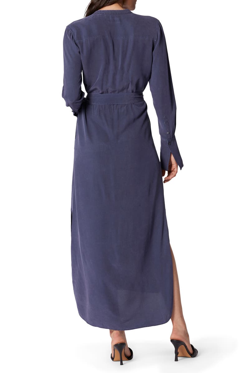 Equipment Connell Tie Waist Silk Maxi Dress, Alternate, color,