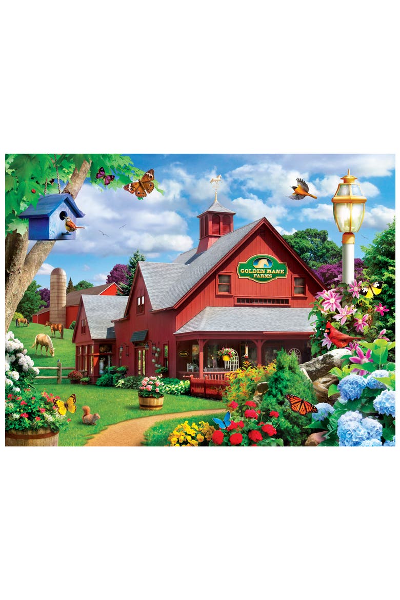 Goldmane Farms 300 Piece Jigsaw Puzzle, Alternate, color, Multicolor