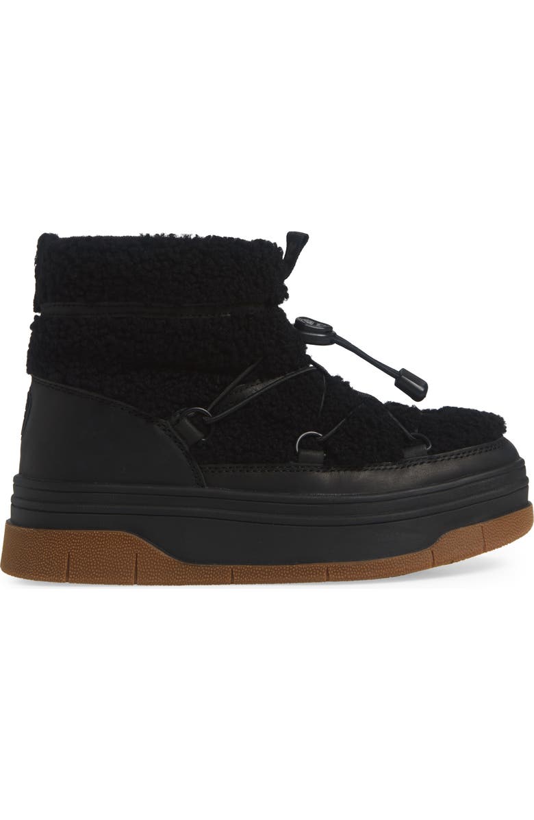 Pajar Janie Waterproof Faux Shearling Platform Bootie, Alternate, color,