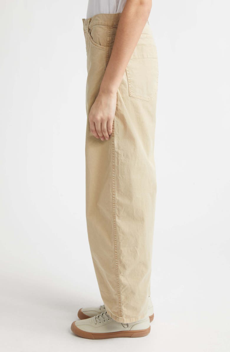 Nili Lotan Tribeca Barrel Leg Pants, Alternate, color, Vintage Washed - Solstice