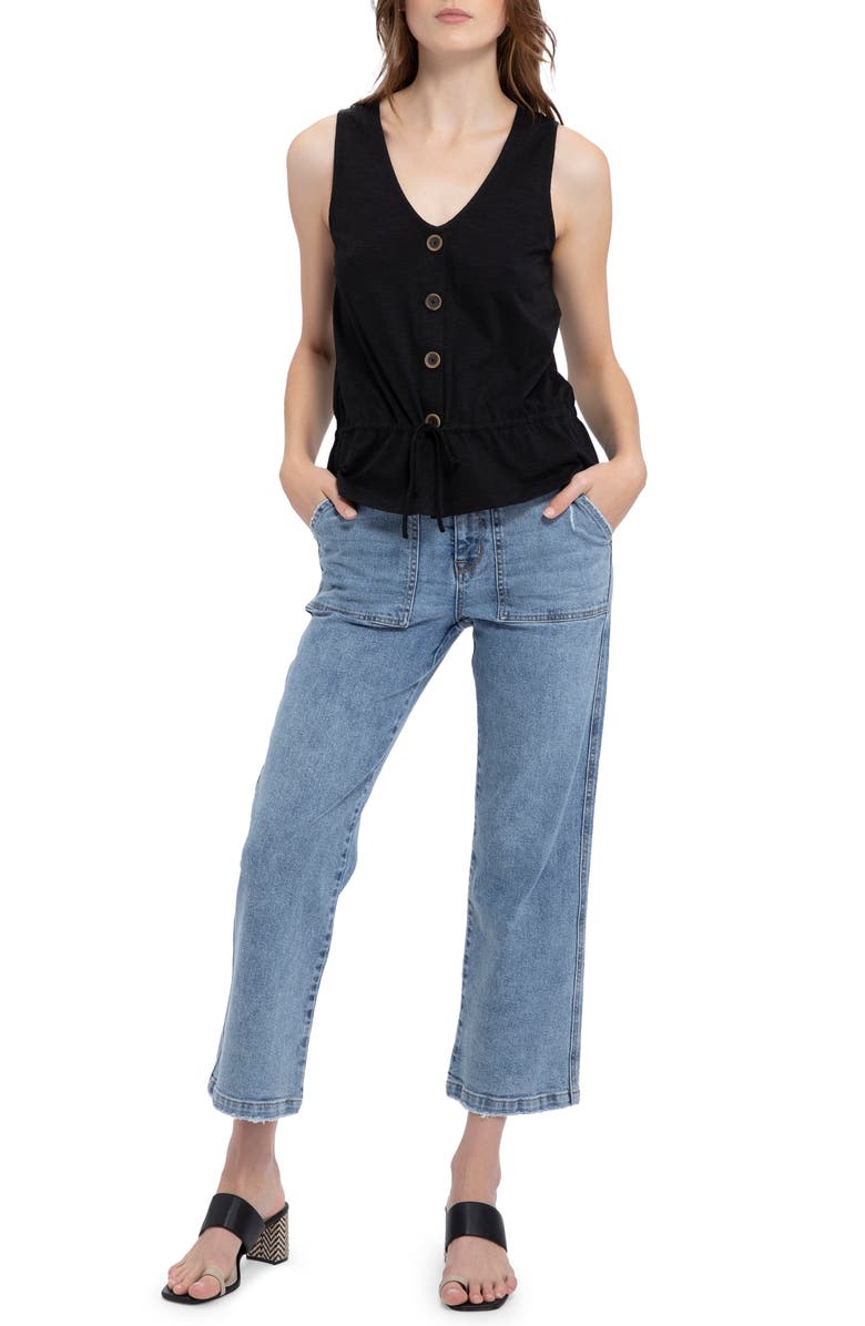 Sanctuary Heartstrings Button Tank, Alternate, color,