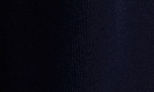 Mango Straight Leg Knit Pants In Dark Navy