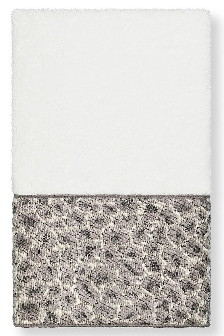 Spots 3-Piece Embellished Towel - White, Alternate, color, WHITE