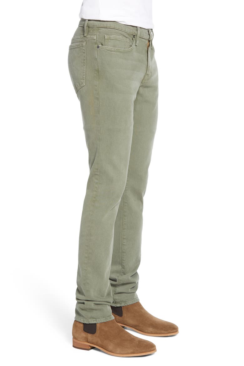 L'Homme Slim Fit Jeans, Alternate, color, DEEP ARMY