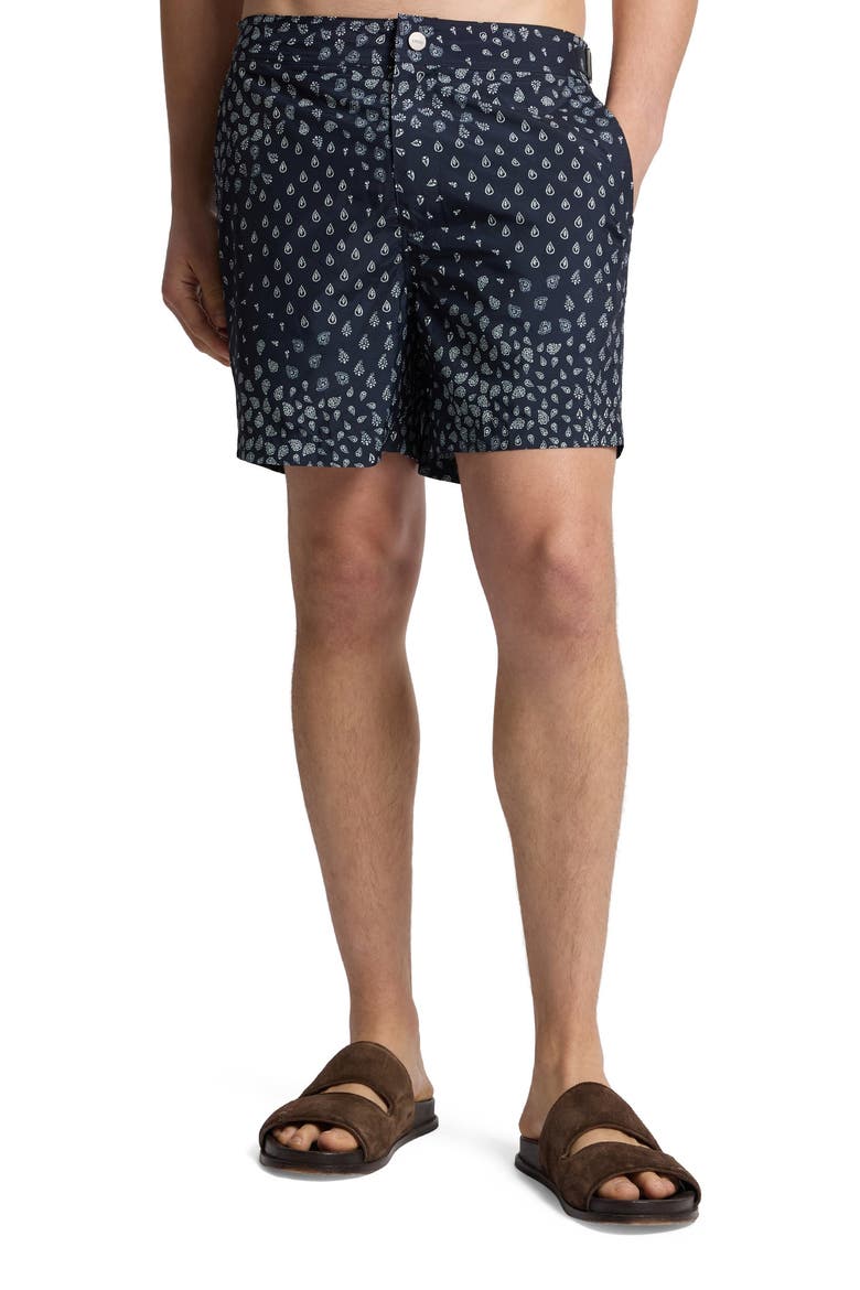 Calder Buckle 5" Swim Trunk, Alternate, color, Midnight