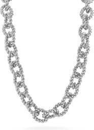 SPHERA MILANO Twisted Link Chain Necklace