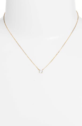 Cubic Zirconia Pendant Necklace