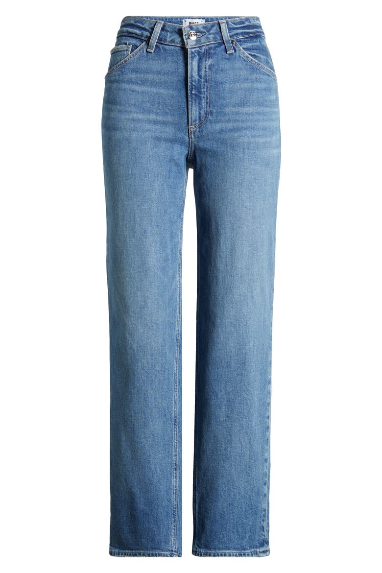Sarah High Waist Ankle Straight Leg Jeans, Alternate, color, PROVCATEUR