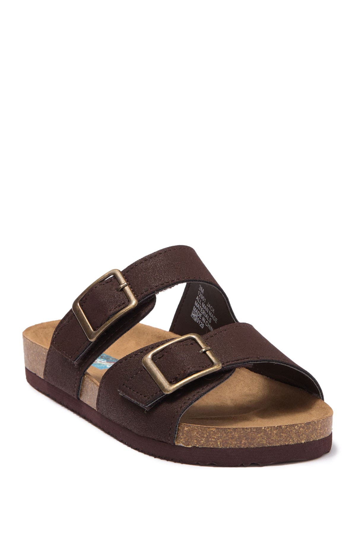 SCOTT DAVID Lil Jack Footbed Sandal, Main, color, 