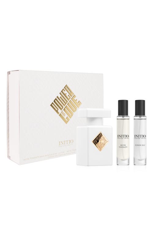 Initio Parfums Prives Initio Parfums Privés Musk Therapy Extrait De Parfum Set $466 Value In Transparent