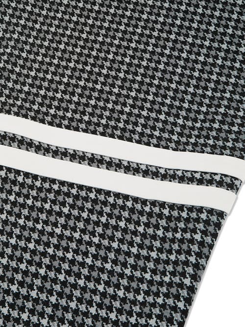 Sergio Tacchini Dallas Houndstooth Track Pant In Black