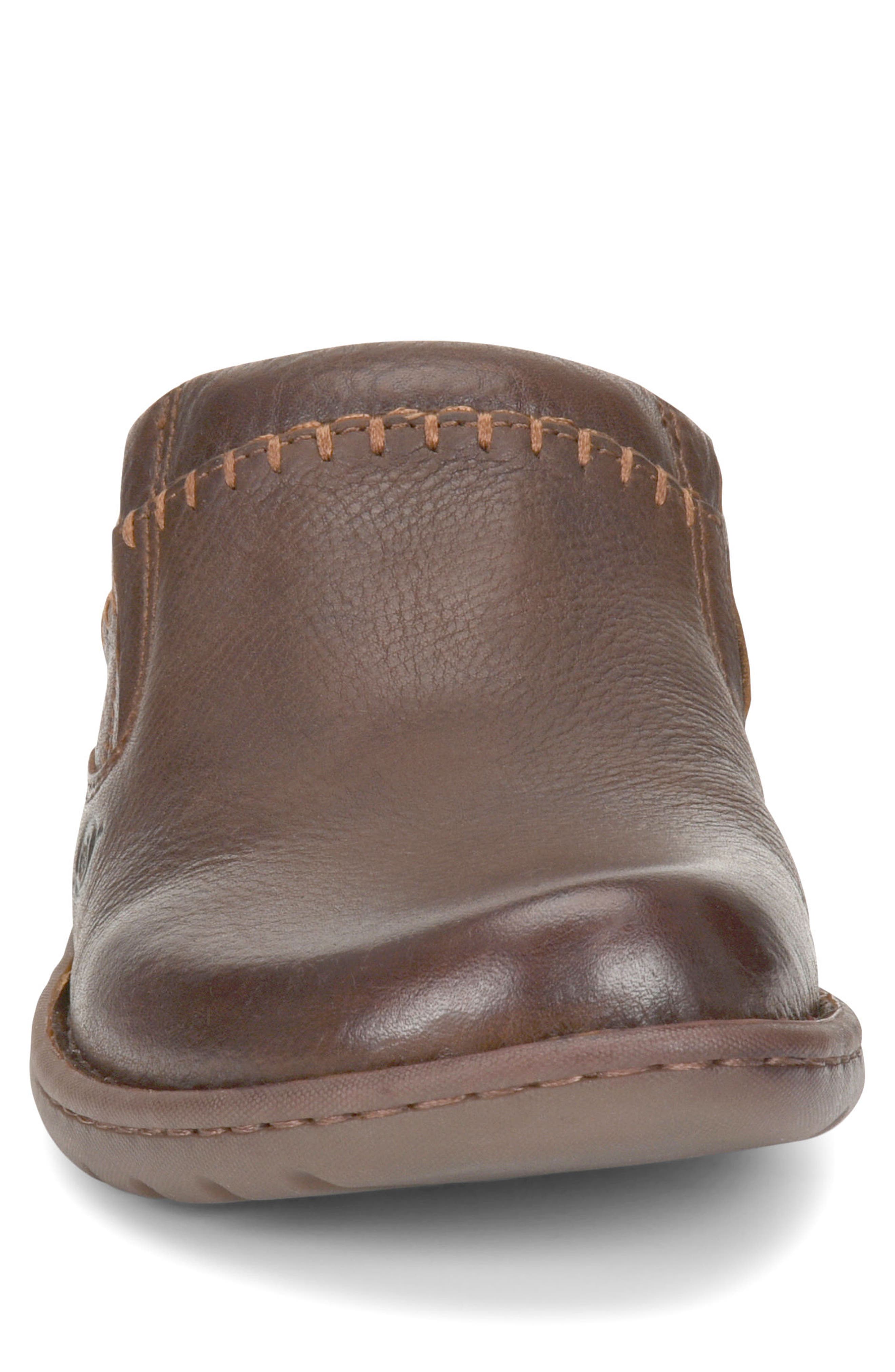 Nigel Clog, Alternate, color, BROWN LEATHER