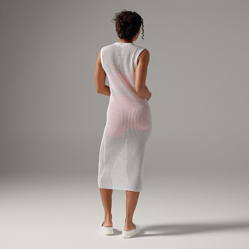 Retreat Sleeveless Open Knit Dress - image 2