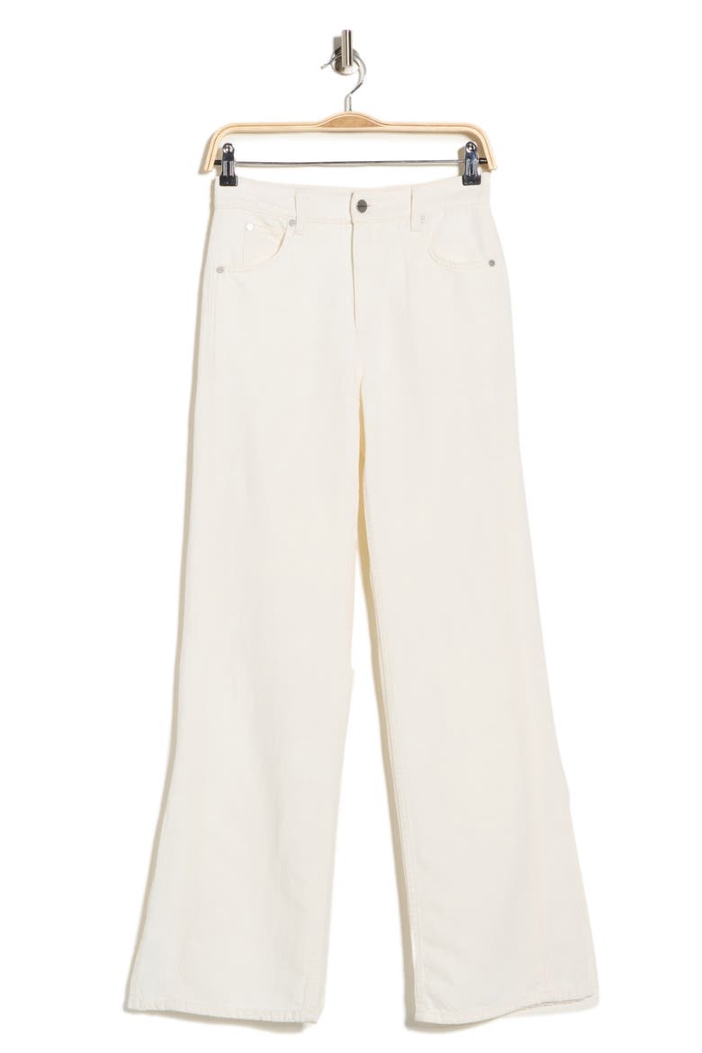Tangled Up in Blue Flare Leg Jeans, Main, color, WHITE