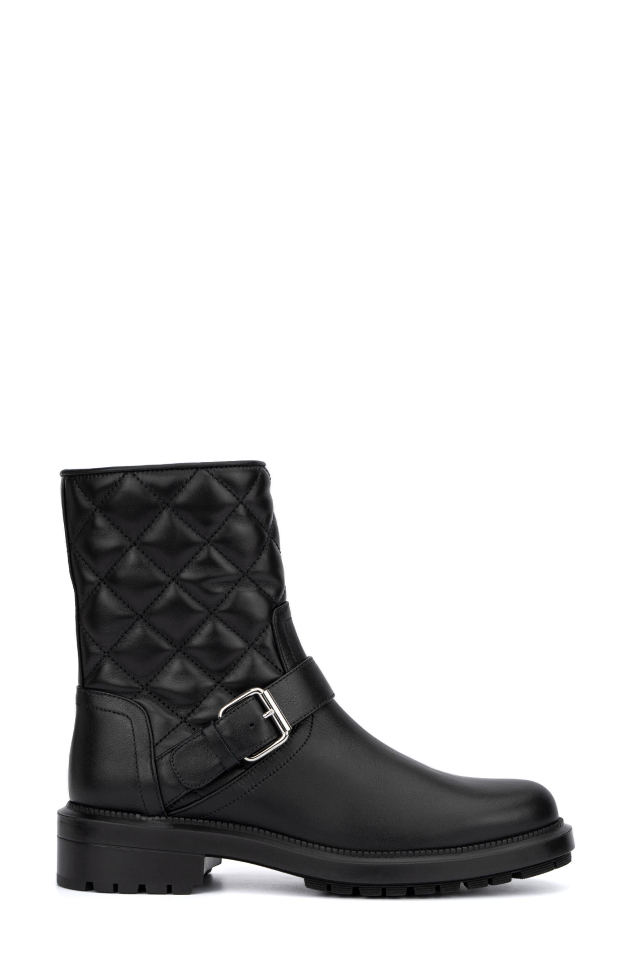 Aquatalia Leva Quilted Bootie, Alternate, color, 