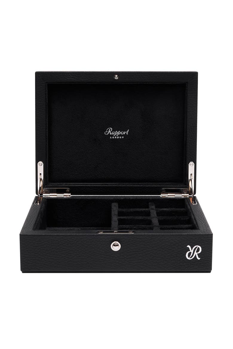 TUXEDO CUFFLINK BOX, Main, color, Black