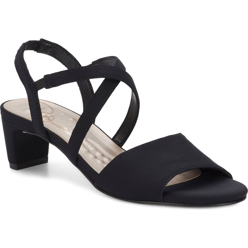 Ros Hommerson Liza Slingback Sandal In Black