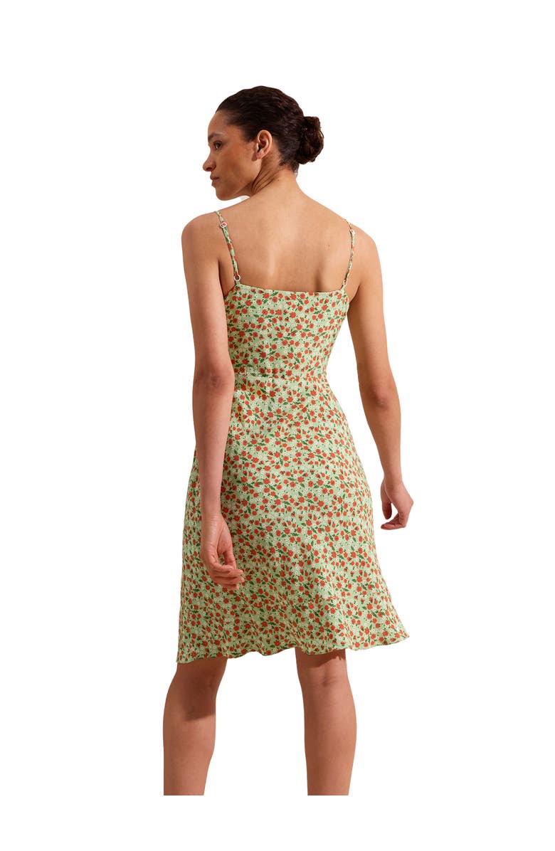 Ro&Zo Ditsy Mini Dress, Alternate, color,