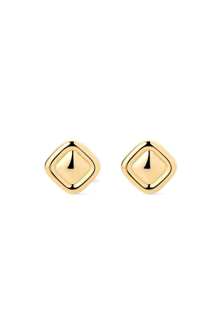 Stud Earrings - Clara Studs, Main, color, Gold