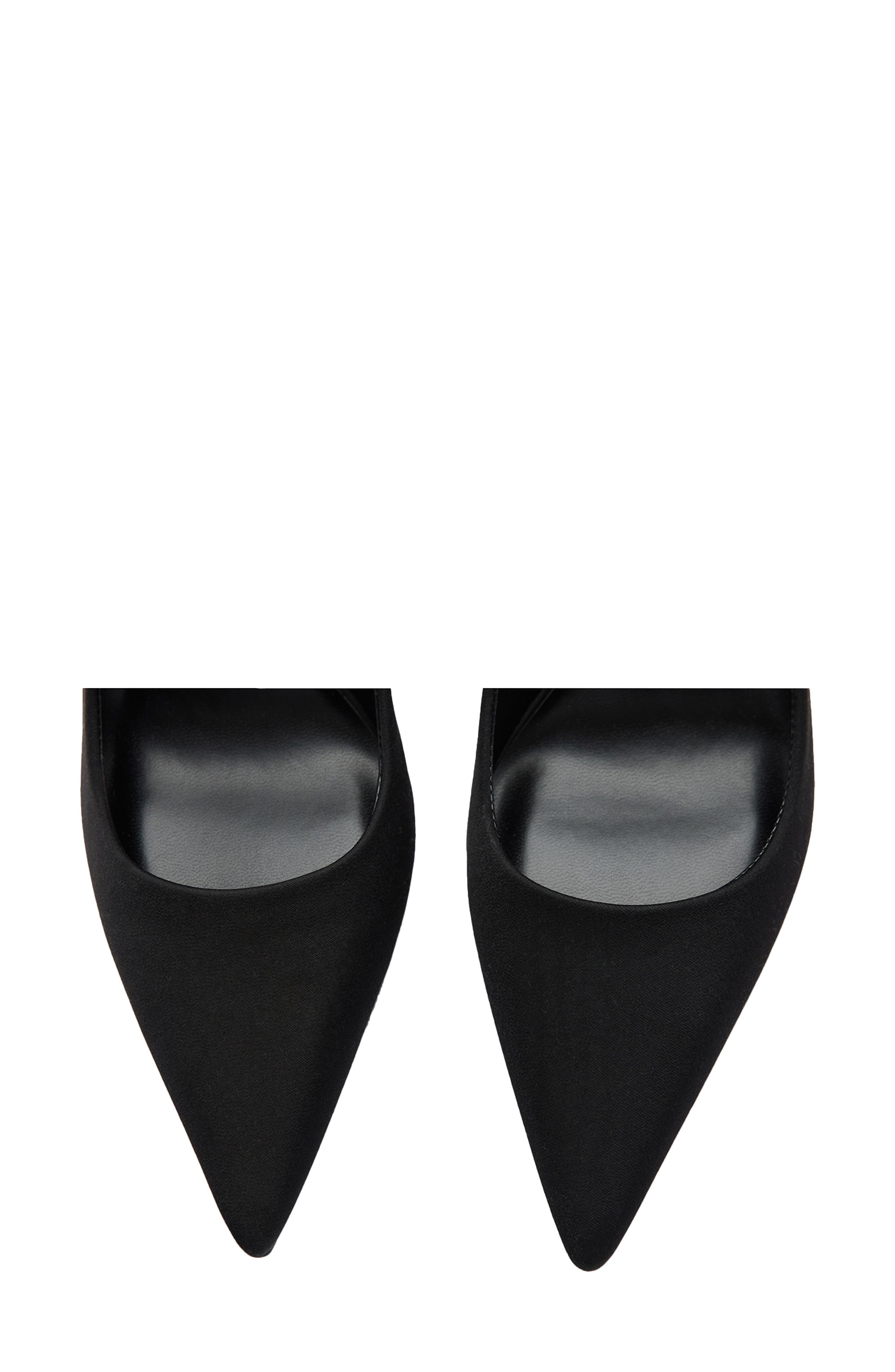 MANGO Ankle Strap Pointed Toe Pump, Alternate, color, 