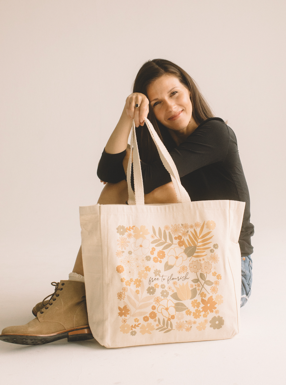 The Tote Project Free to Flourish | Tote, Alternate, color, 