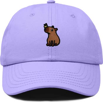 Dalix Capybara Embroidered Everyday Hat | Nordstrom