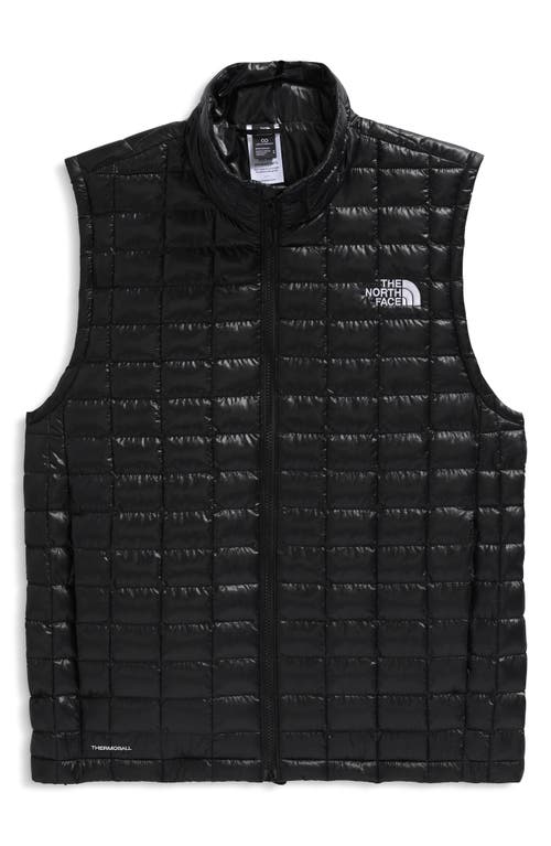 The North Face Thermoball Windproof Water Repellent Packable Quilted Vest In Green