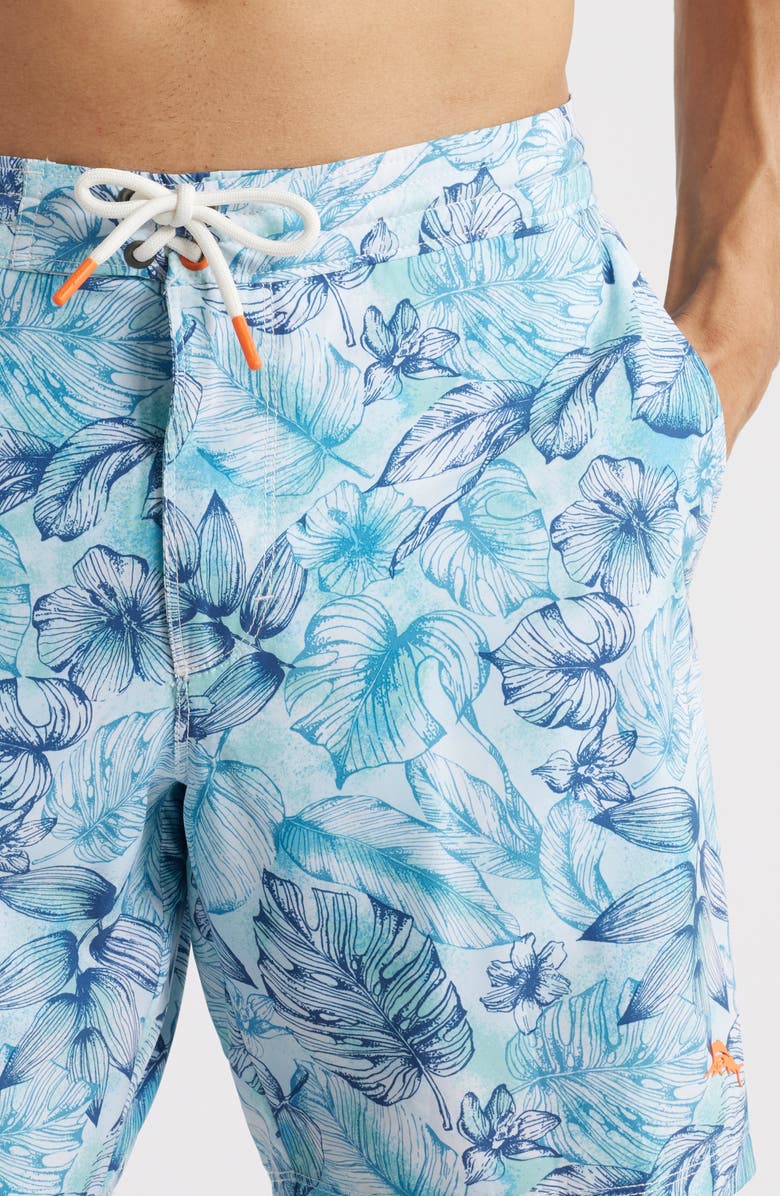 Tommy Bahama Baja Front Swim Trunks, Alternate, color, Vacation Blue