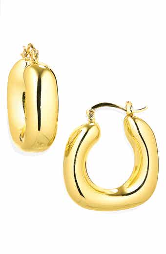 Chunky Hoop Earrings
