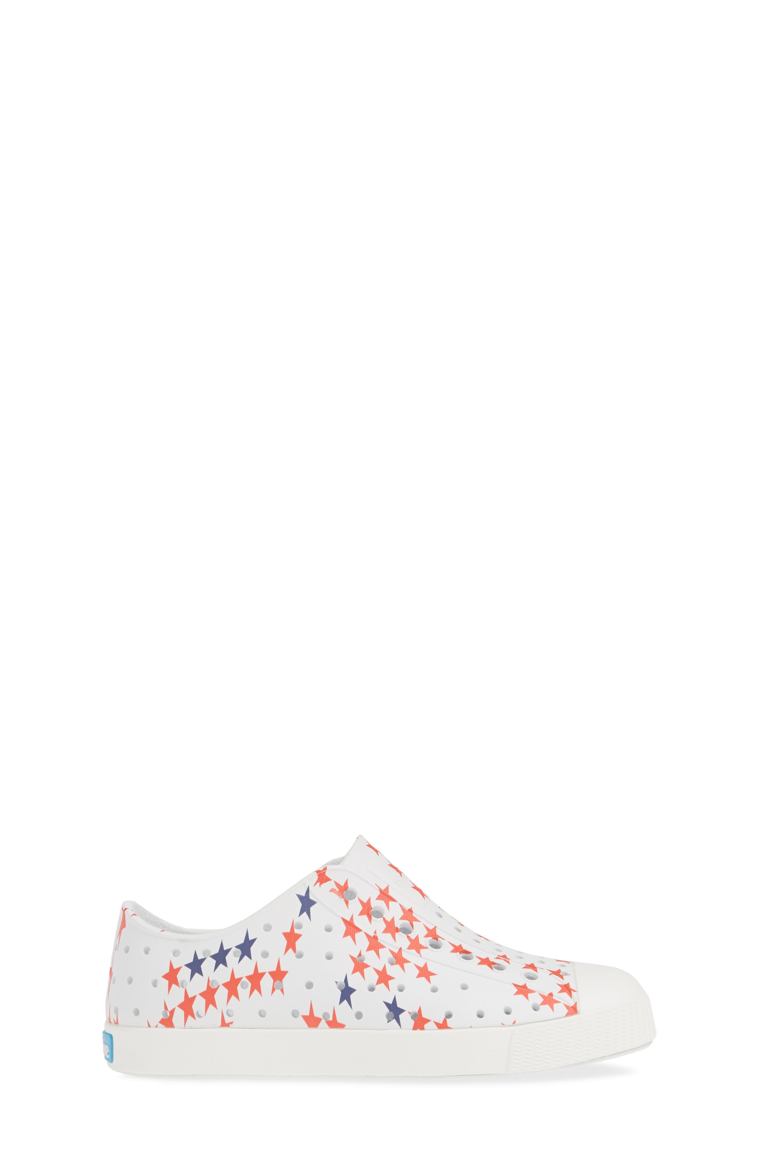Jefferson Water Friendly Perforated Slip-On, Alternate, color, SHELL WHITE/ SHELL WHITE