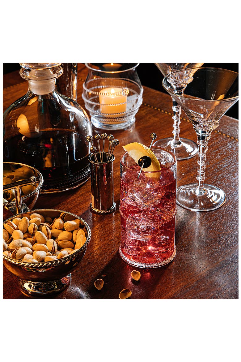 Graham Double Cocktail Bowl, Alternate, color, SILVER