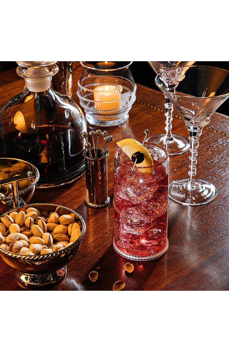 Juliska Graham Double Cocktail Bowl, Alternate, color, Silver