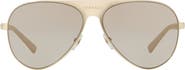 Versace 59mm Pilot Aviator Sunglasses