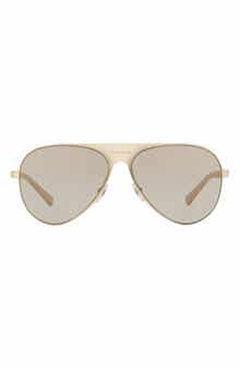 Versace 59mm Pilot Aviator Sunglasses