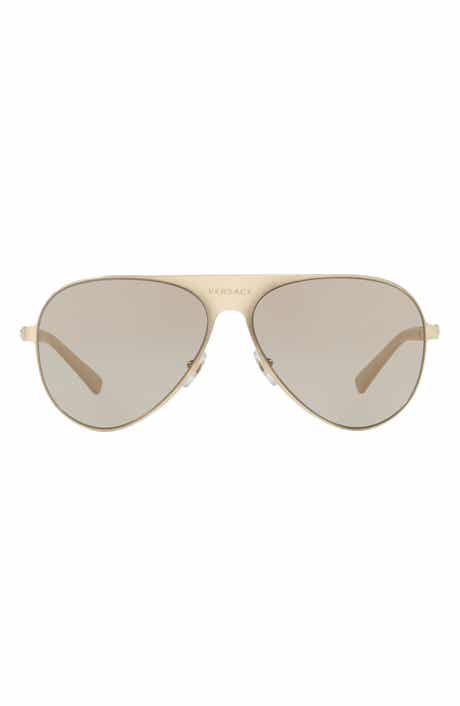 Versace 59mm Pilot Aviator Sunglasses