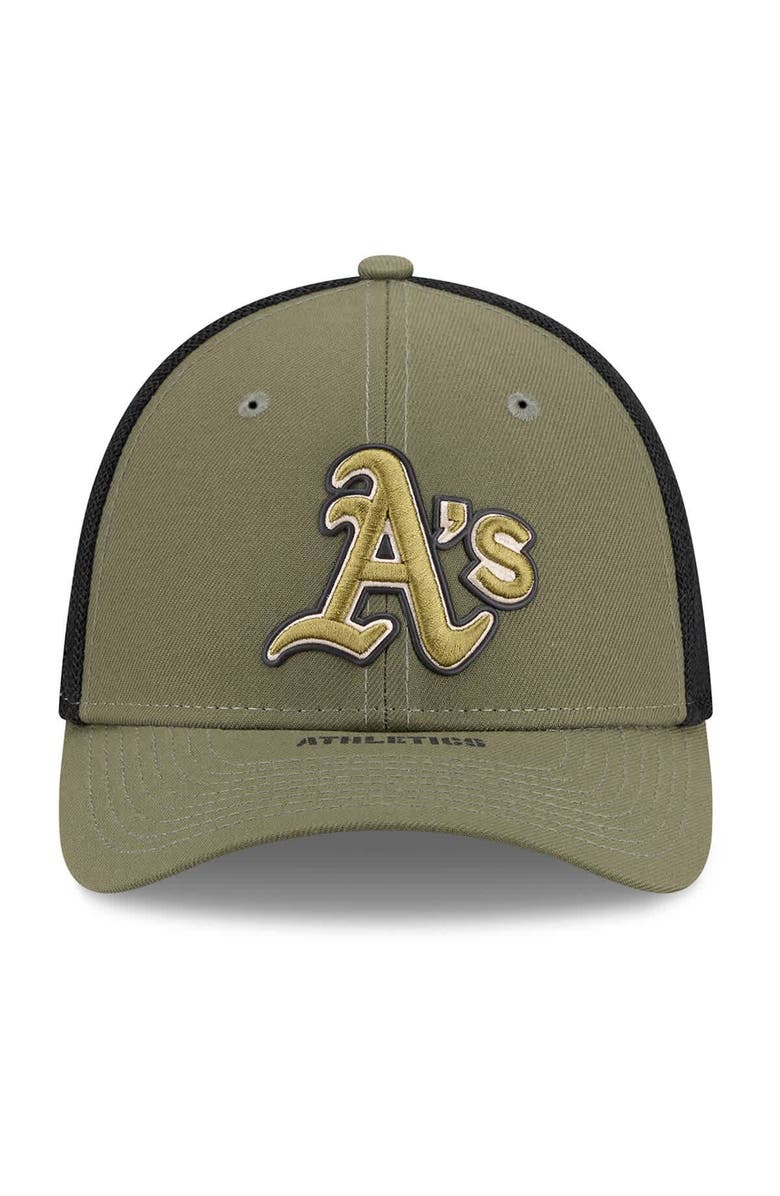 New Era Men's New Era  Olive Athletics 2026 Armed Forces Day 39THIRTY M-Crown Flex Hat, Alternate, color, Olive