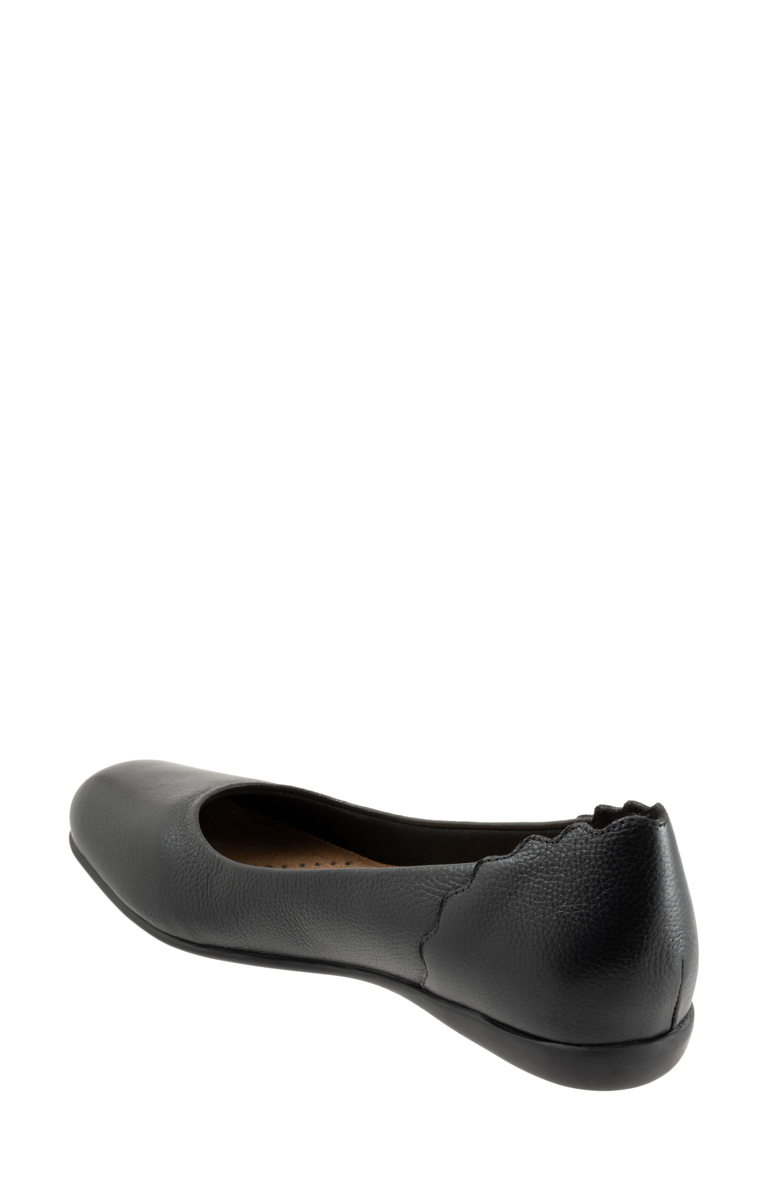 Trotters Sunny Flat, Alternate, color, Black