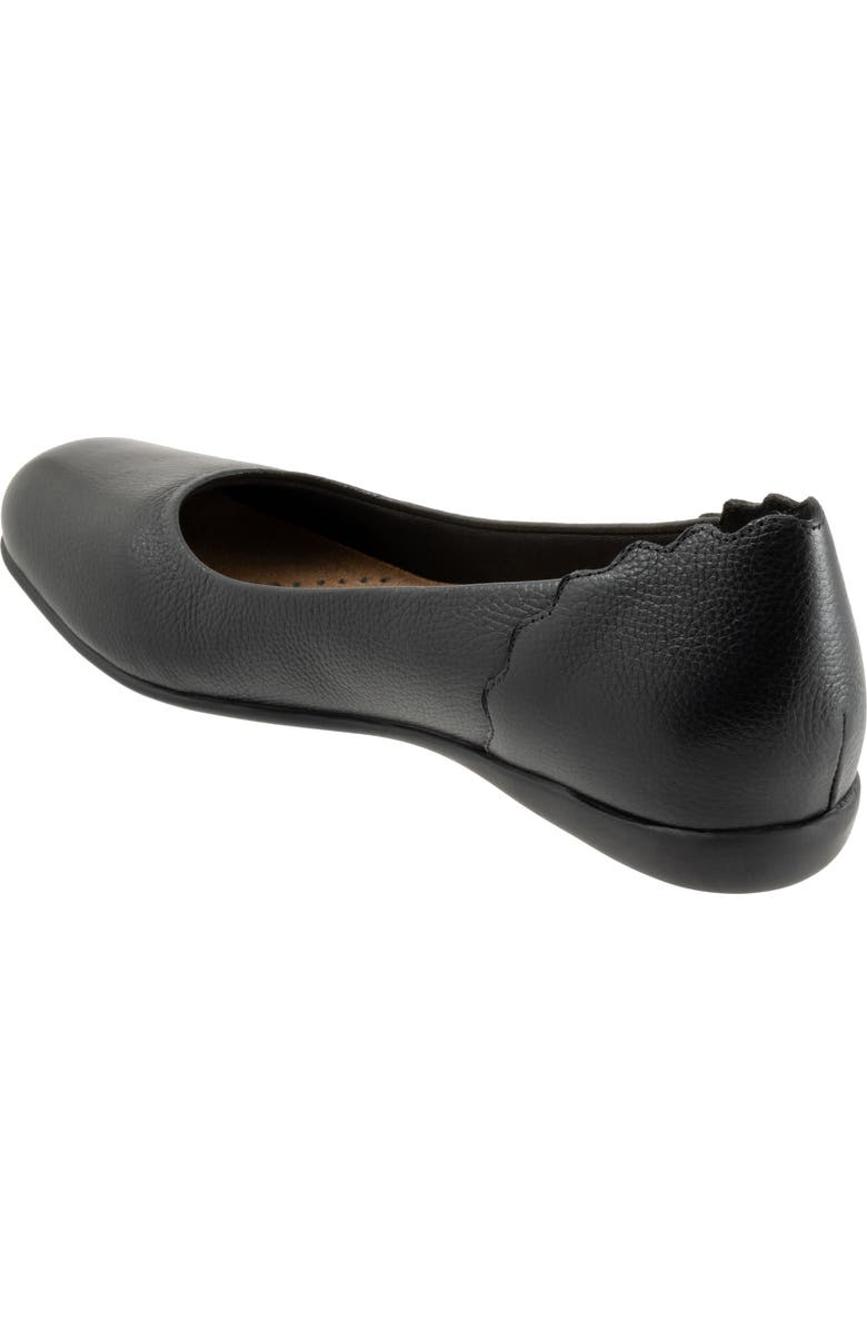 Trotters Sunny Flat, Alternate, color, Black
