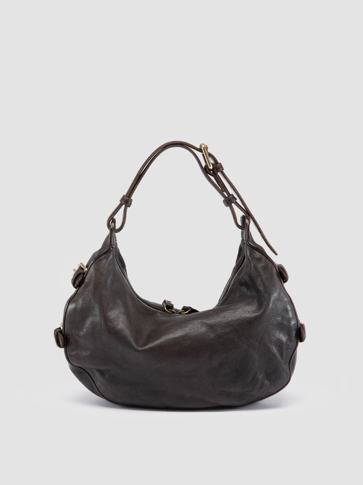 Officine Creative Julie 016 Shoulder Bag, Alternate, color, Dark Brown