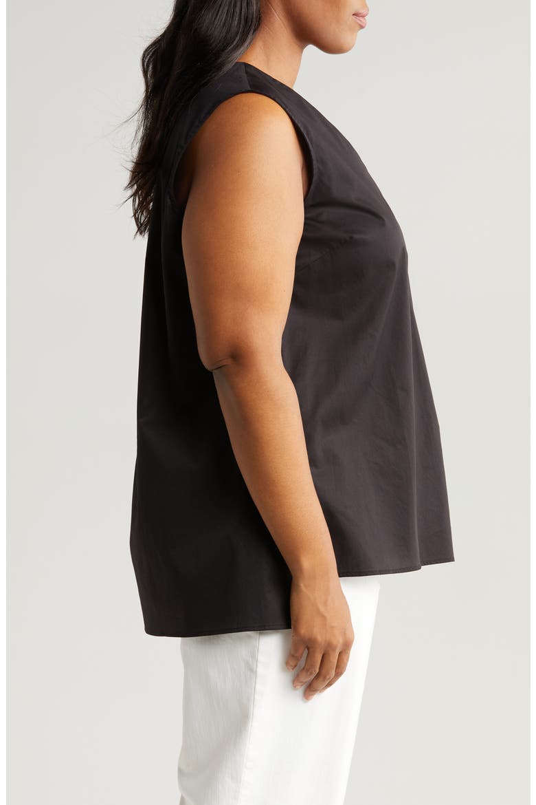 Aria Sleeveless Top, Alternate, color, BLACK