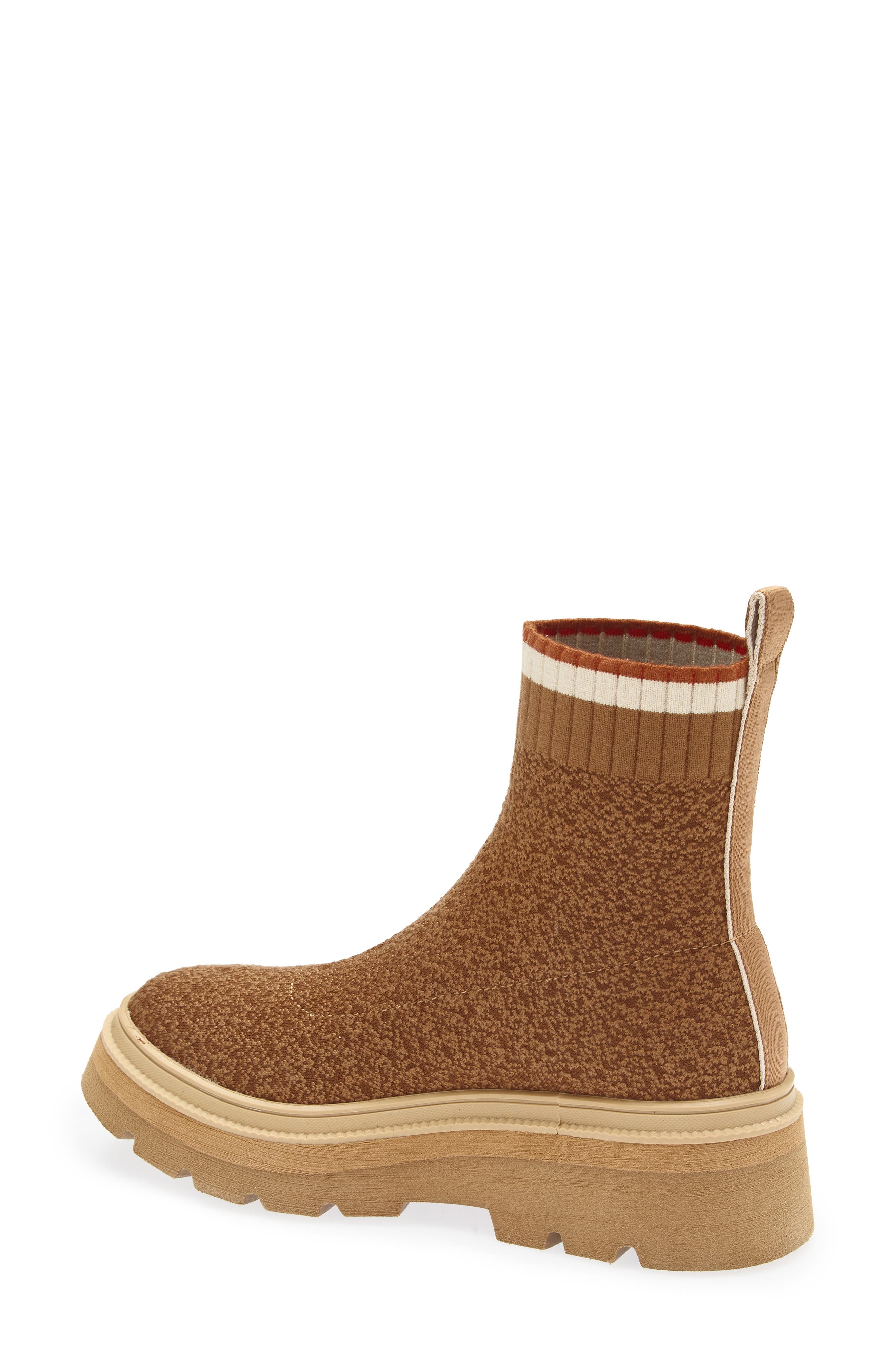 Provea Platform Sock Boot, Alternate, color, SAND