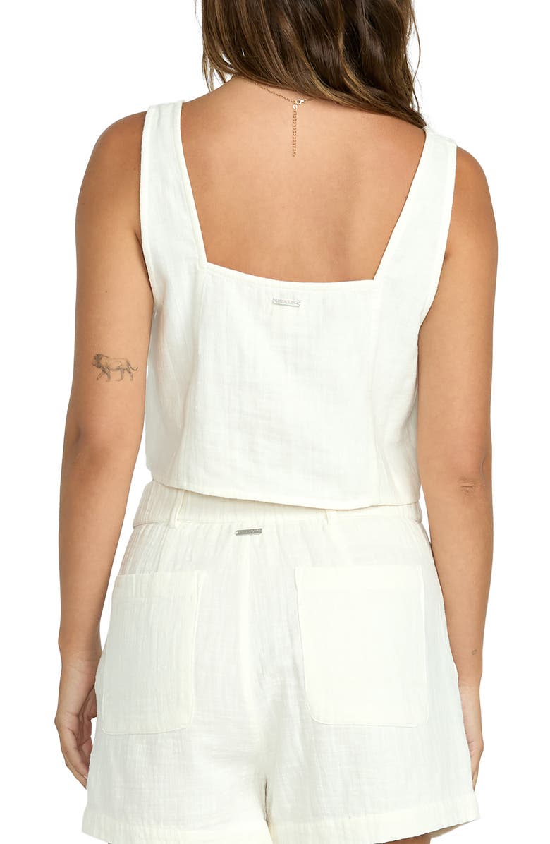 Billabong Open Skies Crop Tank, Alternate, color, Salt Crystal