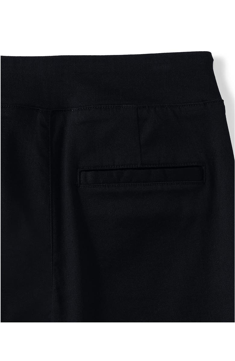 Lands' End Adaptive Lycra High Rise Pull On Flare Jeans, Alternate, color, Black