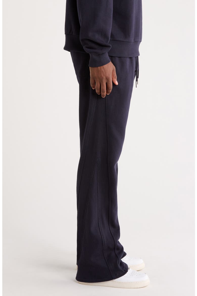 Track Cotton Sweatpants, Alternate, color, NAVY