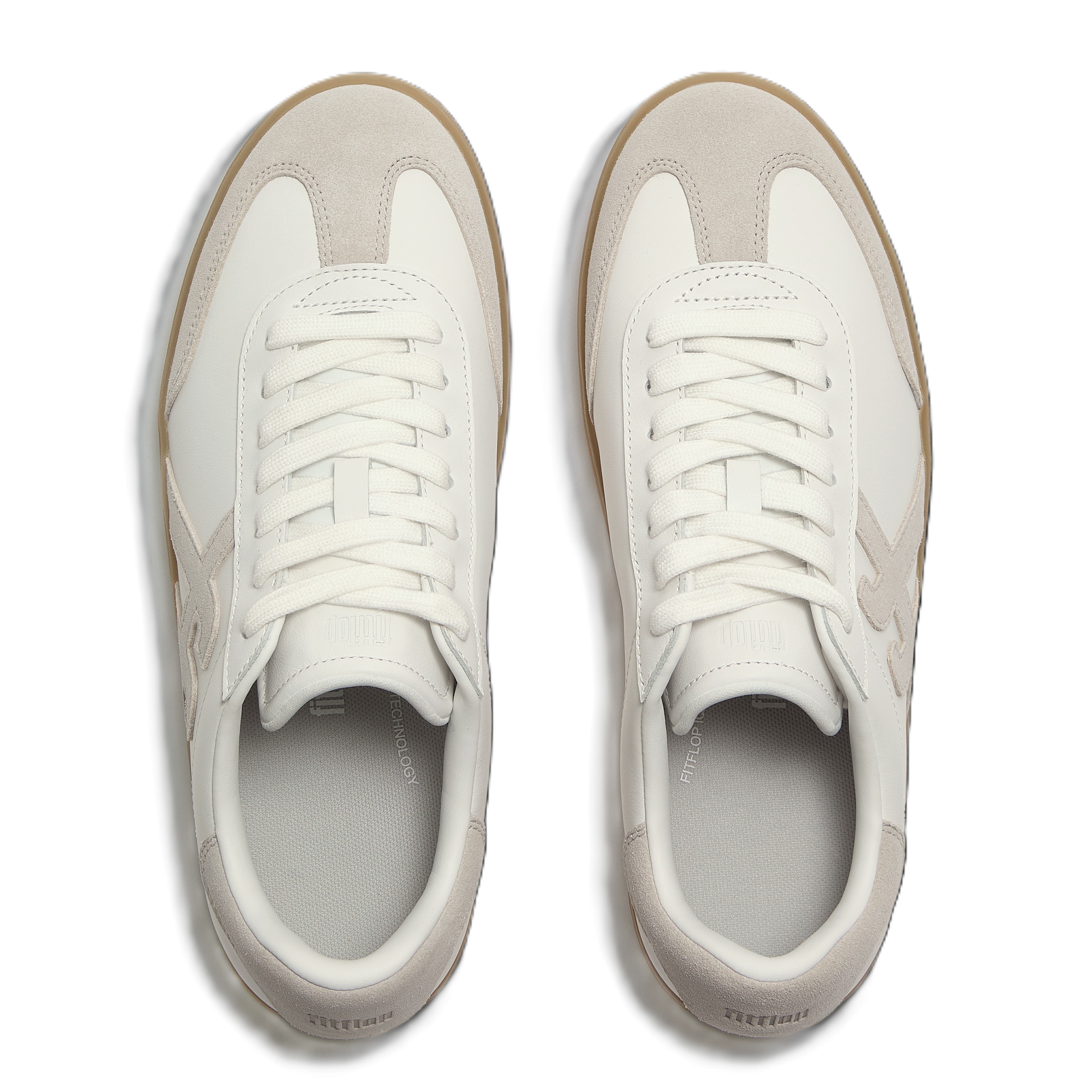 FitFlop The Dash Mens T Toe Sneakers, Alternate, color, Urban White Mix