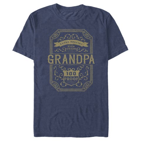 Men's Lost Gods 100 Proof Grandpa  Graphic T-Shirt