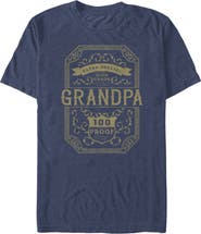 Lost Gods Men's Lost Gods 100 Proof Grandpa Graphic T-Shirt
