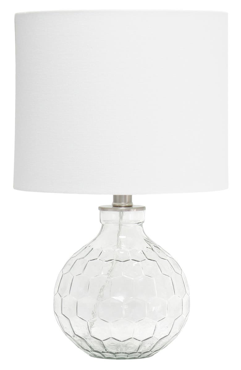 LALIA HOME Honeycomb Glass Table Lamp, Main, color,