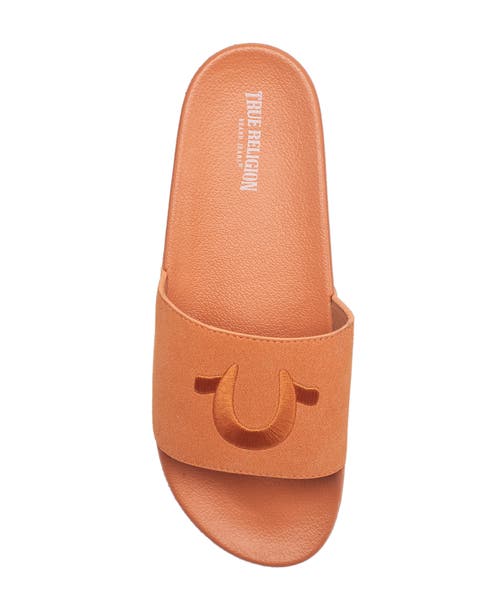 True Religion Asap Logo Slide In Orange