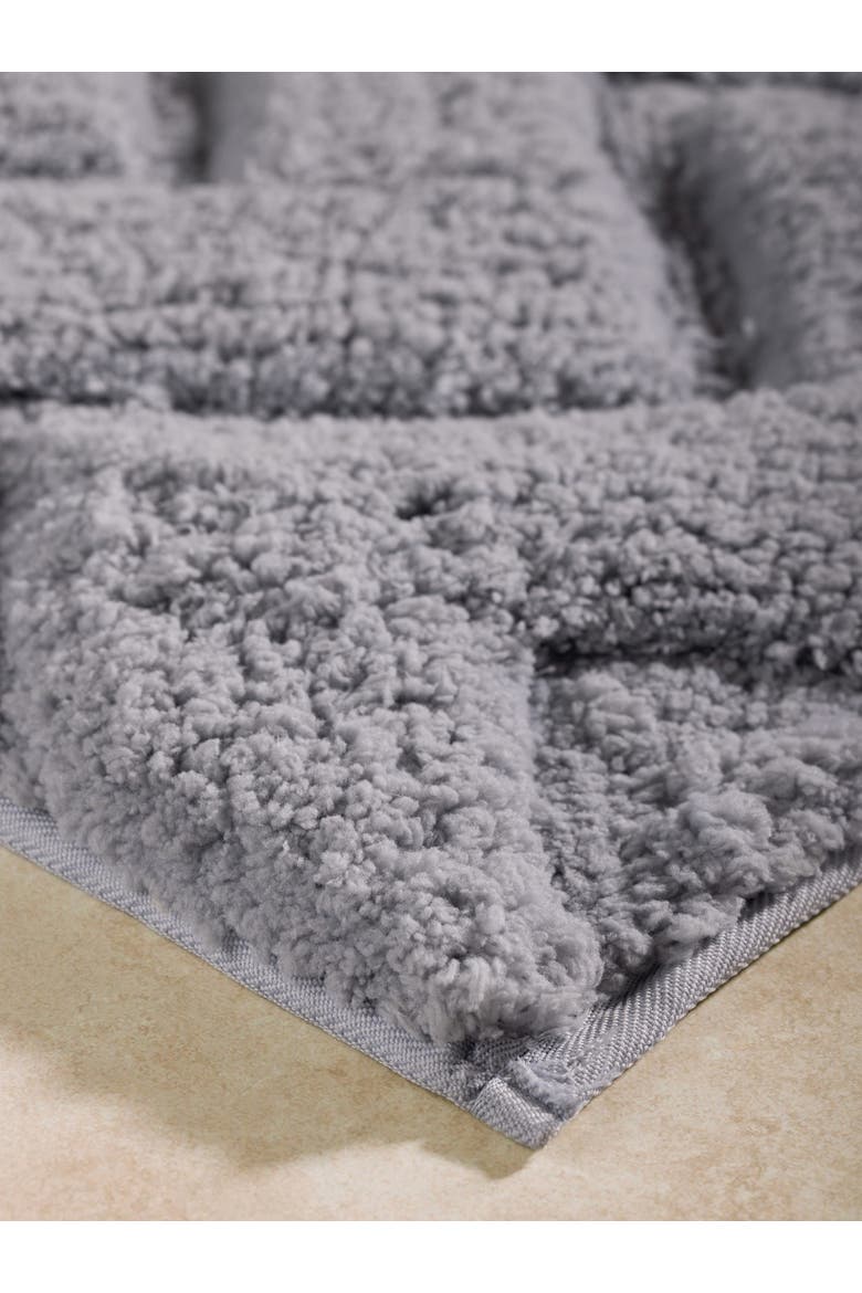 Vantaa Bath Mat 24"X36", Alternate, color, Grey